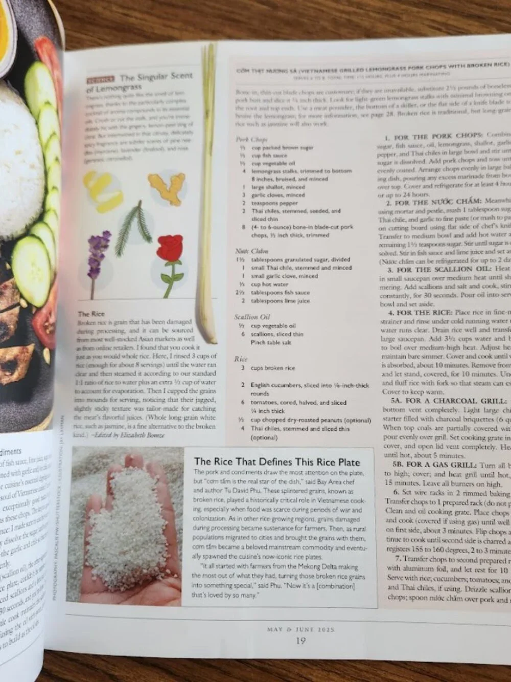 Cook's Illustrated Magazine May & June 2025 Issue #194 Cooking Recipe Book Recip